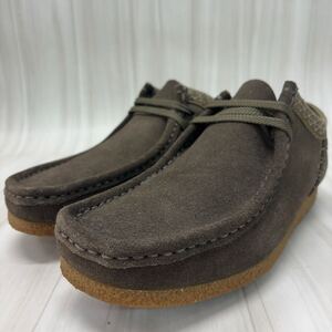 FN250124-331■美品■ CLARKS クラークス ワラビーブーツ モカシンシェイカー UK6 1/2G 約25.0cm相当 メンズ 靴 