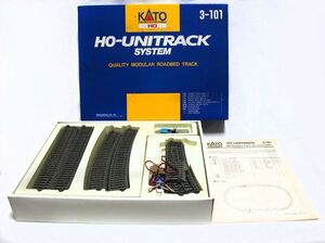 【蔵出し品】 KATO / カトー 線路 / HO-UNITRACK SYSTEM / ユニトラックシステム / 3-101 / HOゲージ 現状渡し