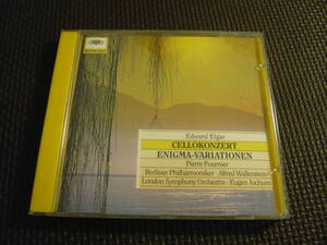 CD☆ELGAR:CELLOKONZERT・ENIGMA-VARIATIONEN　FOURNIER/WALLENSTEIN/JOCHUM☆中古