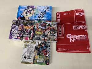 新品・未開封 クルセイドｘ５ＢＯＸ＋ストレイジボックス＋限定マット＋スターター ＢＡＮＤＡＩ