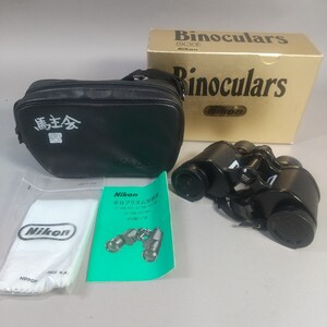 728同梱NG Nikon BINOCULARS 8×30 E 双眼鏡 望遠鏡 ケース付き 箱付 観戦 アウトドア コンサート ライブ ニコン 動作未確認 現状