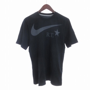 ナイキ NIKE × Riccardo Tisci Tシャツ 半袖 プリント 718485-010 黒 ブラック S トップス メンズ