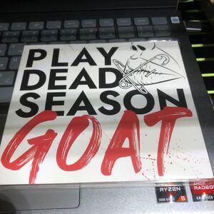 　play dead season のCD 　goat 