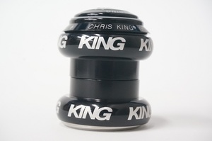 CHRIS KING NoThreadSet クリスキング ノースレッドセット ヘッドパーツ 1-1/8インチ スレッドレス アヘッド ブラック 黒 新品 BHB1 0329