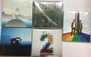 CD5枚+1DVDまとめて◆ゆず アルバム セット2★送料185円！１～ONE～+リボン+WONDERFUL WORLD+FURUSATO+２ーNI-