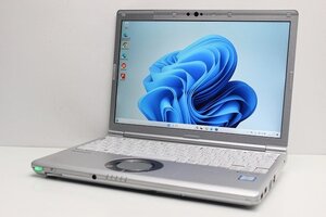 1円スタート ノートパソコン Windows11 WPS office搭載 Panasonic レッツノート CF-SV7 メモリ8GB 第8世代 Core i5 SSD256GB 12.1インチ