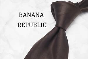 【美品】BANANA REPUBLIC バナナ リパブリック A-976 ブランド ネクタイ 良品 古着 卸 USED オールド SILK