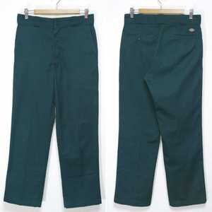 即決 W32 L32 ディッキーズ DICKIES ワークパンツ WorkPants パンツ 874 ハンターグリーン