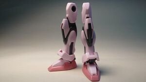 HG 1/144 ストライクルージュ+I.W.S.P. (機動戦士ガンダムSEED)　脚部　ガンプラ 完成品 ジャンク