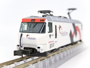 【新品】NOCH/KATO 7074064 レーティッシュ鉄道(RhB) Ge4/4III #649(Holcim)