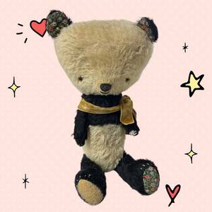 【保管品】 日本人作家 衣笠 美保 m.Teddy Bear テディベア ぬいぐるみ NAME: Tarann 約31cm L75415R3F