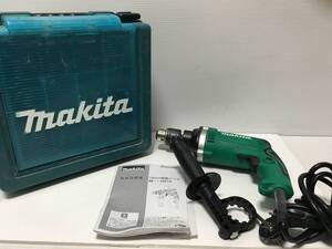 ♪Makita マキタ 16mm 震動ドリル M816 電動工具 ジャンク品 中古 説明書 収納ケース付 (NF250205) 432-102