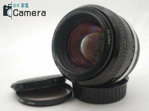 Nikon NIKKOR 55ｍｍ F1.2 Ai ニコン キャップ フィルター付