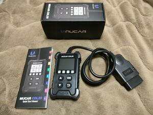 自動車診断ツール　MUCAR-CDL20　OBD2　コードリーダー　スキャナー