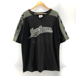 【中古】WINTERLAND 90s USA製 TUPACSHAKUR ベースボールTシャツ XL　ウィンターランド[240024439487]