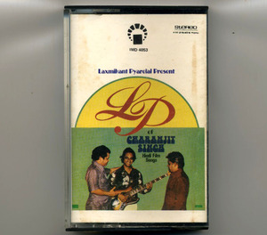 チャランジット・シン【インド カセットテープ】Laxmikant Pyarelal Present LP Of CHARANJIT SINGH Hindi Film Songs (Van Shipley