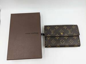 1000～★LOUIS VUITTON ルイヴィトン ポルト・トレゾール・エテュイ・パピエ モノグラム★メンズ レディース 中古 箱付き