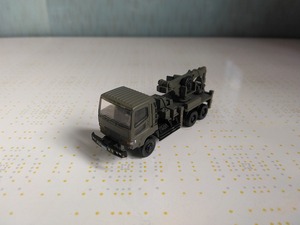 トラックコレクション8弾自衛隊74式特大型トラック重レッカー車トミーテックTOMYTECGJ!はたらくのりもの百景003自衛隊防災訓練現場に適用可