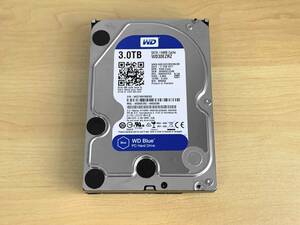 ハードディスク 3.5 SATA 3TB 正常WDC WD30EZRZ 使用時間609H #01429