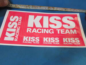 ★KISS RACING TEAM ステッカー