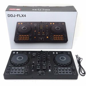 ★中古★【難有り】Pioneer DJ（パイオニア）DDJ-FLX4 マルチアプリ対応2ch DJコントローラー 通電のみ確認済（楽器/器材）★【MU477】