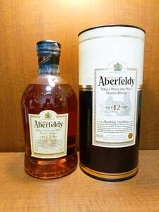 《未開栓》旧ラベル アバフェルディ ABERFELDY 12年 700m 40度