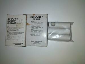 SHARP HARP EA-1250P ロール紙 2箱＋おまけ