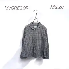 7799　✨️McGREGOR✨️　マックレガー　ギンガムチェックシャツ　М