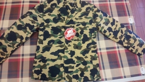 ファーストカモジャケット　ゴアテックス　BAPE　新品　半額