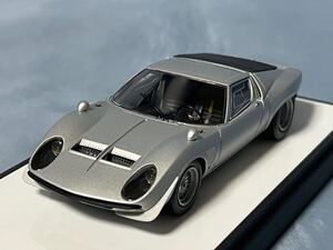 MAKE UP (メイクアップ)製　ランボルギーニ　イオタ　　1969年　アルミニウム　ボディ　　1/43