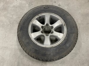 中古 265/65/17 トヨタ ホイール タイヤ 1本 MICHELN 265 65 17 PCD 139.7 ハブ 105 タイヤホイール 単品 (37A)