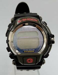 ジャンク CASIO カシオ G-SHOCK ジーショック RAYSMAN レイズマン DW-9300 ソーラー 腕時計 ケース割れ　ベタつきあり 店舗受取可