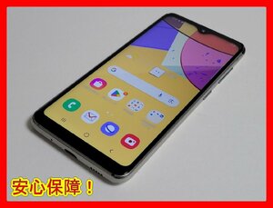 　★【41903WM】 完動品 docomo SC-42A SAMSUNG Galaxy A21 ホワイト SIMロック解除済 1円 ! 1スタ !