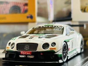 スパーク spark 1/43 Bentley Continental GT3 #8 - M-Sport Bentley - 24H of Spa 2015 [SB108]