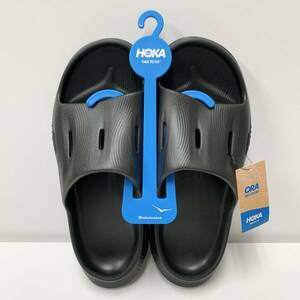 Hoka one one ホカ オネオネ U ORA Recovery Slide 3リカバリーサンダル JP26cm ブラック 黒 