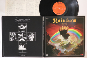 LP Rainbow 虹を翔る覇者 Rising MPX4024 POLYDOR /00400