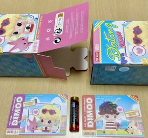 新品2種セット DIMOO デート 花火 ディムー POPMART ポップマート アートトイ フィギュア マスコット Dating summer fireworks record