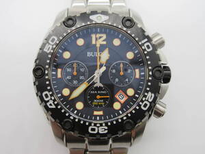 【★１円～★現状販売！】[UK16329]腕時計(クオーツ) BULOVA SEA KING [C977849]