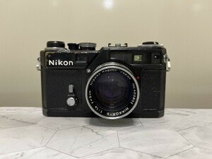 Nikon SP Body Paint Black + S.C 50mm f/1.4 レンズ ニコン 日本光学 レンジファインダー フィルムカメラ ボディ