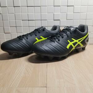 送料無料・新品未使用！! アシックス ASICS サッカーシューズ スパイク / DS LIGHT WIDE / 黒 ブラック 24.5ｃｍ