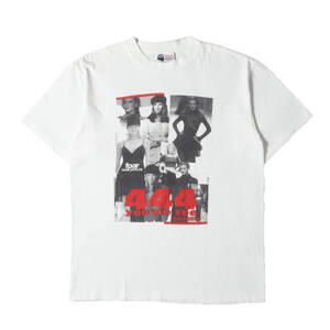 FPAR / FORTY PERCENTS AGAINST RIGHTS Tシャツ サイズ:L 90s 初期モデル スーパーモデル フォト Tシャツ (ONEITAボディ) ホワイト