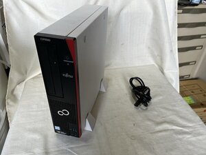 ☆FUJITSU D587/RX /Core i3-7100 3.90GHz/ 4GB/HDD500GB/OSなし/BIOS起動確認済/現状品【B0511R2】