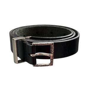 CHRISTIAN DADA クリスチャンダダ　Karakusa Buckle Leather Belt ブラック サイズ:F