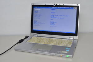 ジャンク品ノートパソコン Panasonic CF-AX2SD1TC core i5-3337U メモリー4GB