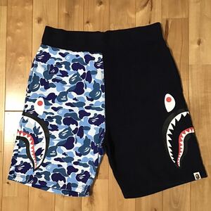 ★XL★ ABC camo side シャーク スウェットハーフパンツ a bathing ape shark sweat shorts BAPE エイプ ベイプ アベイシングエイプ i15