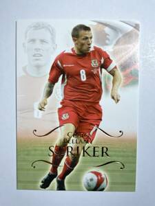 美品 futera UNIQUE2011 STRIKER base CARD CRAIG BELLAMY NO.120 ベラミー リヴァプール ウェールズ 