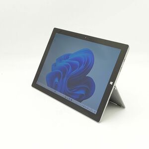 ★AC・Office付き/OS入/側面割れ有★ Microsoft Surface Pro 3 [Core i5 4300U 4GB 128GB 12インチ Windows11 Pro] 中古 タブレット (6690)