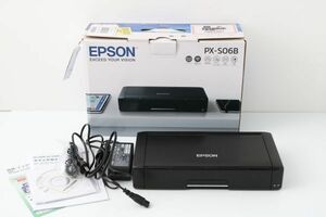 R000B15B　EPSON★エプソン★PX-S06B★プリンター★インクジェットプリンター★A4★2022年製★箱付き