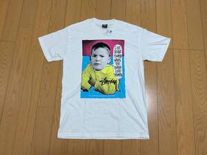 新品 ステューシー Stussy 柏チャプト 1周年記念限定 キッズ フォトTシャツ Mサイズ カラーフォト kids ベイビー