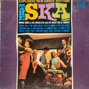 PROMO米VEE JAYオリジLP プロモ白ラベル Mango Jones&His Orchestra / Explosive New Dance Rhythm! The Ska 1964年 VJ 1091 Coffee Street